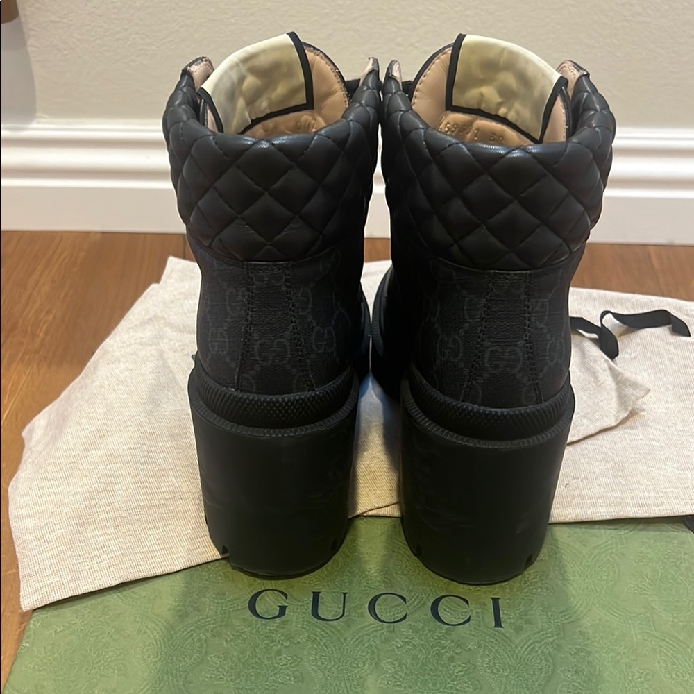 Gucci Apollo GG Supreme Boots - Picture 3 of 5